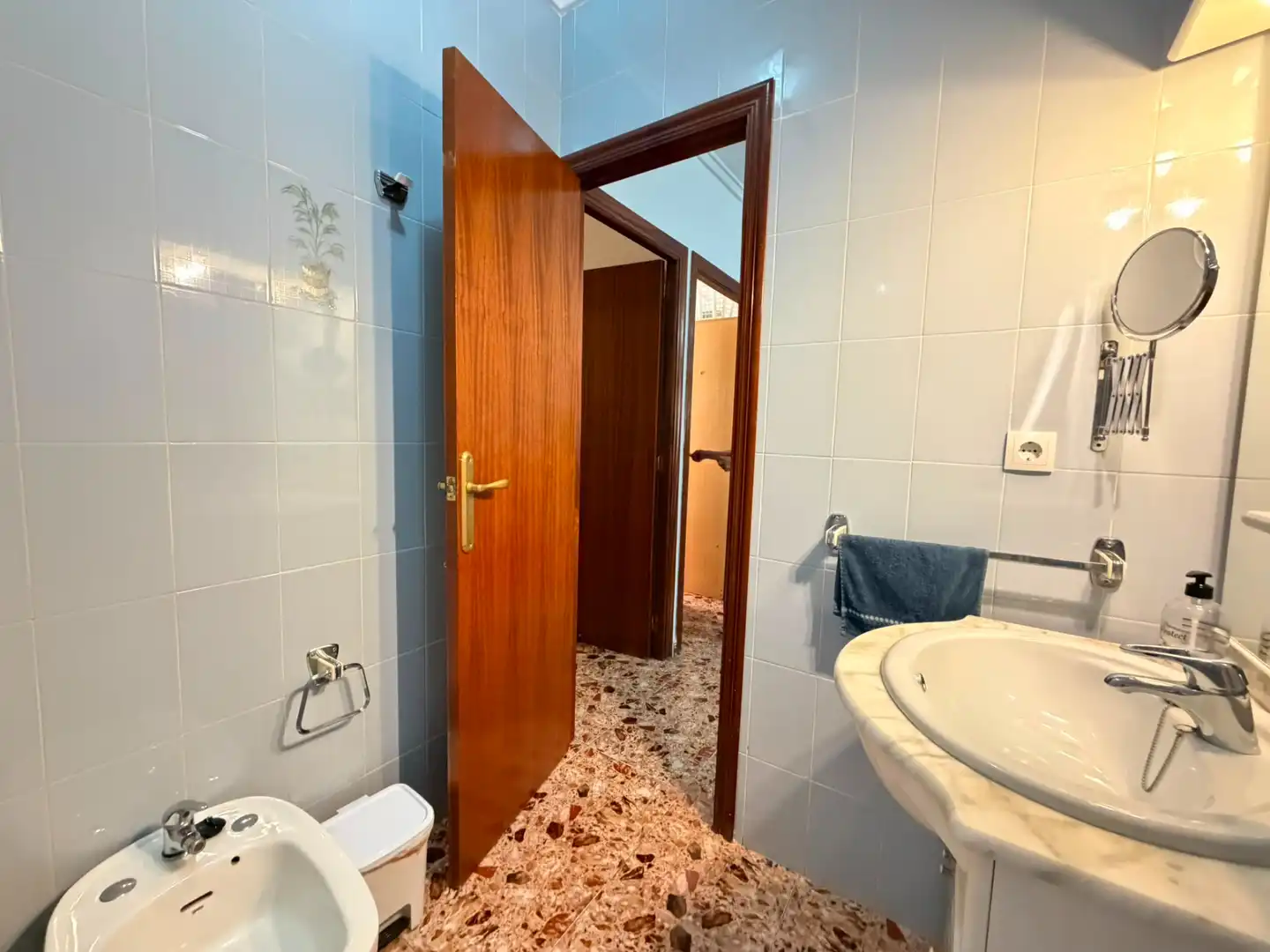 Badezimmer von Einfamilien-Reihenhaus zum Verkauf in Los Alcázares mit Klimaanlage, Abstellraum und Möbliert