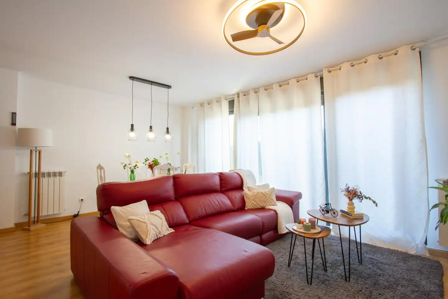 Sala de estar de Casa o chalet en venta en Aoiz / Agoitz con Jardín privado, Terraza y Amueblado