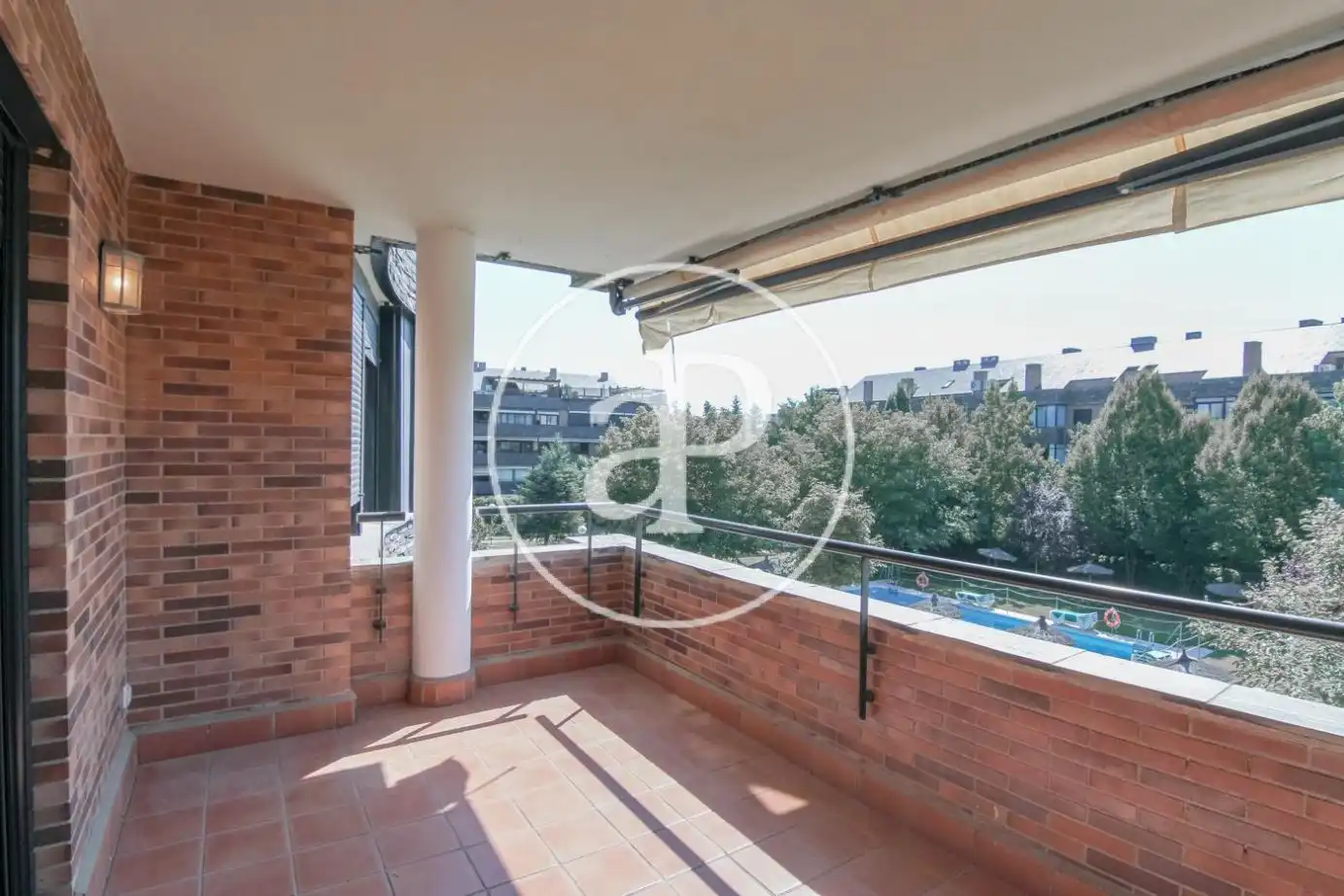 Terrace of Flat for rent in La Moraleja  with Air Conditioner, Heating and Terrace