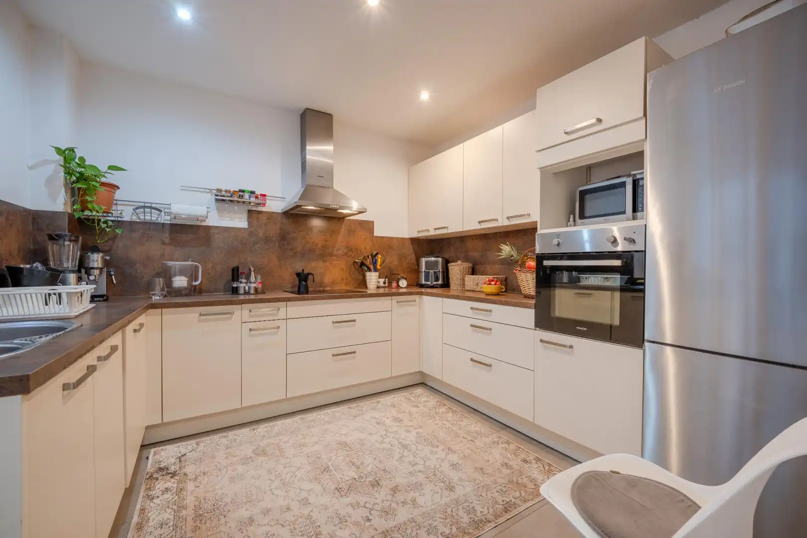 Kitchen of Flat for sale in Girona  with Air Conditioner, Heating and Balcony