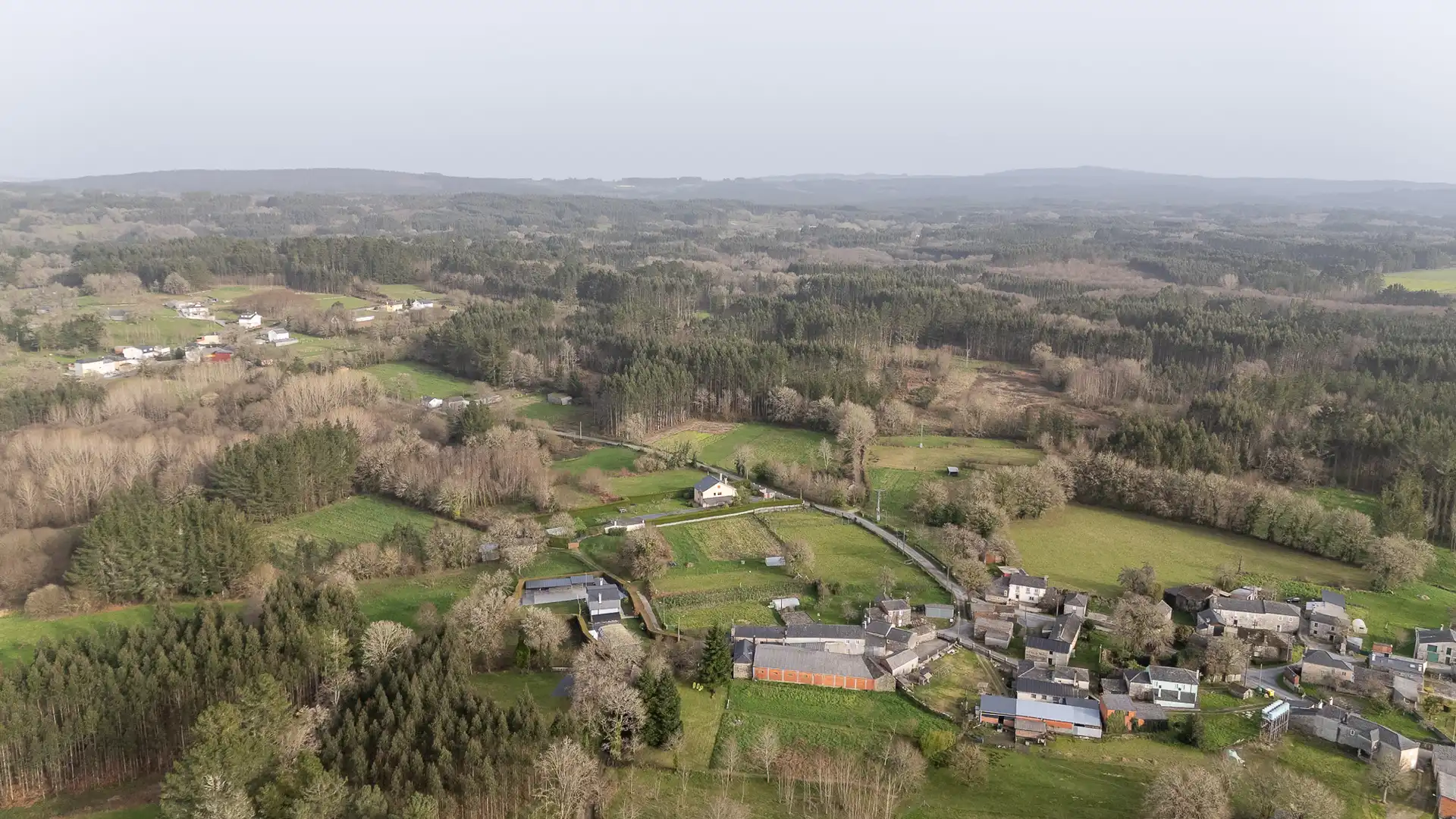 Vista exterior de Finca rústica en venta en Guitiriz con Amueblado