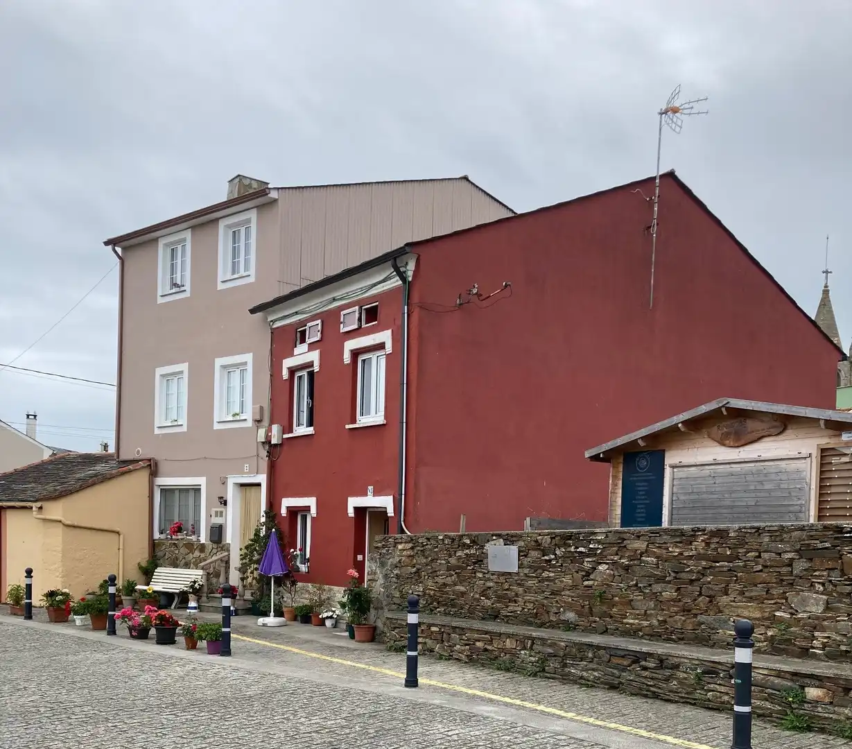 Vista exterior de Piso en venta en Ribadeo