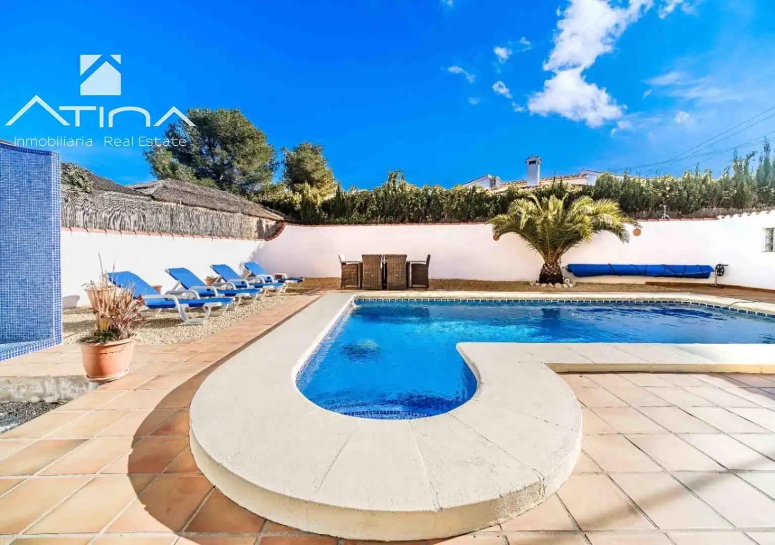 Garden of Houses for sale in Jávea / Xàbia  with Air Conditioner, Private garden and Terrace