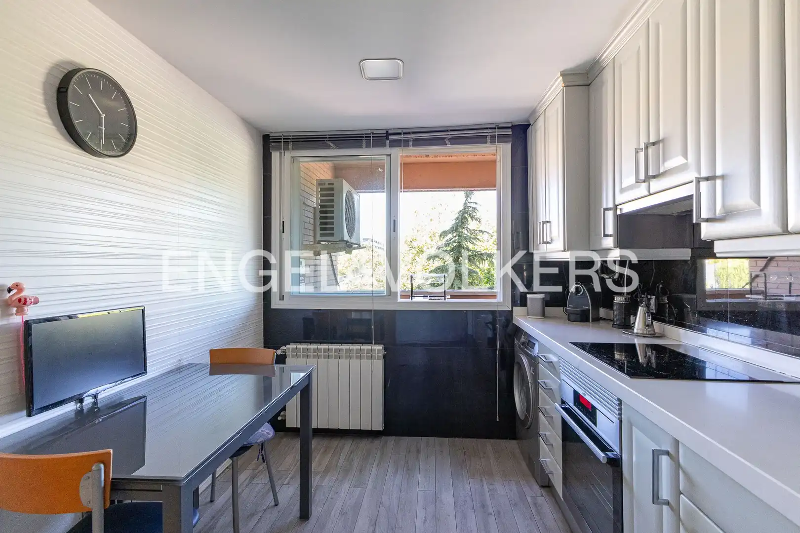 Cocina de Piso de alquiler en Leganés con Aire acondicionado, Calefacción y Terraza