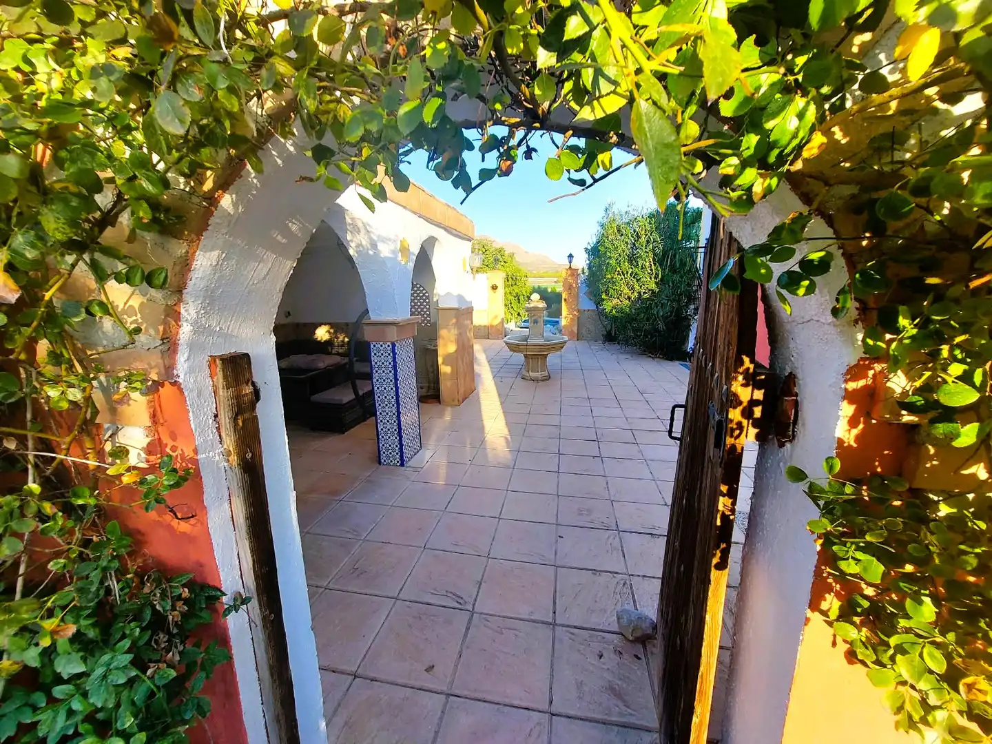 Terraza de Casa o chalet en venta en Calasparra con Jardín privado y Piscina