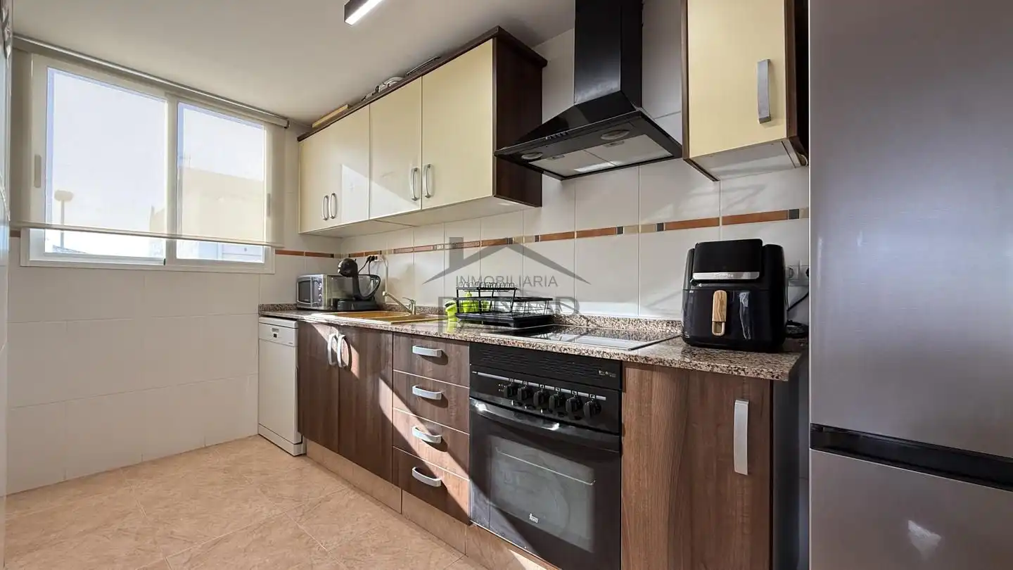Küche von Maisonette zum Verkauf in La Pobla Llarga mit Klimaanlage und Terrasse