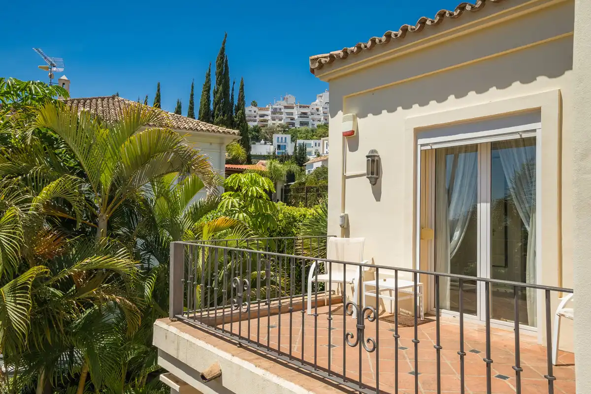 Terrassa de Casa o xalet en venda en Málaga amb Aire condicionat, Terrassa i Moblat