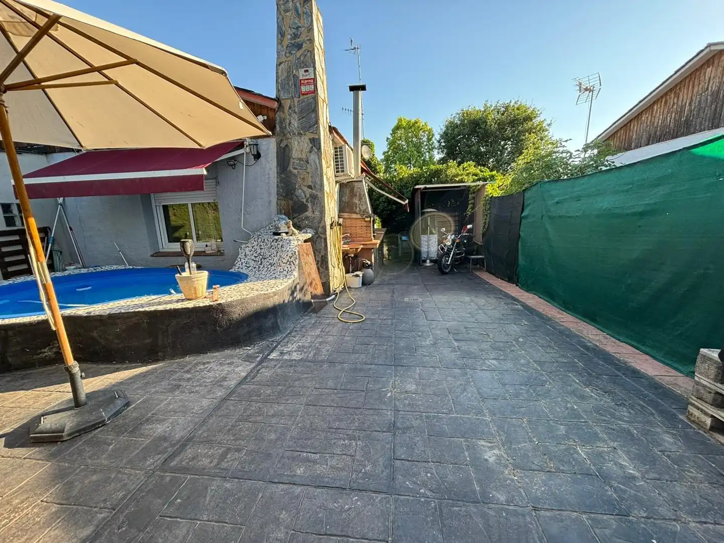 Terraza de Casa o chalet en venta en Riells i Viabrea con Aire acondicionado, Calefacción y Jardín privado