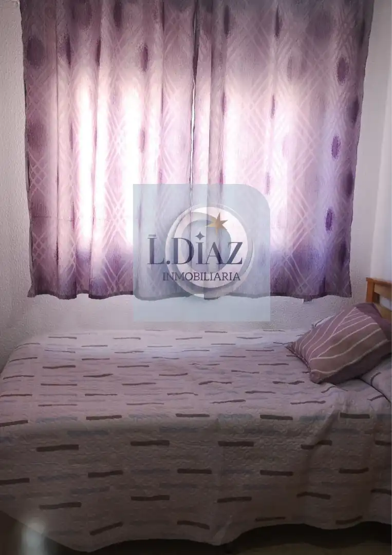 Bedroom of Flat for sale in Málaga  with Heating, Terrace and Furnished