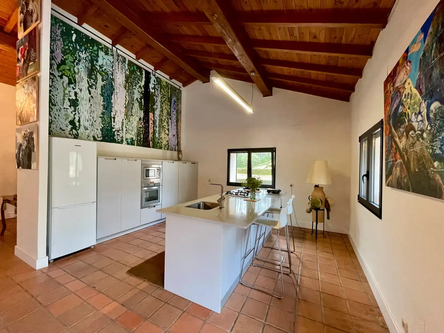 Cocina de Casa o chalet en venta en Cuacos de Yuste con Aire acondicionado, Calefacción y Jardín privado