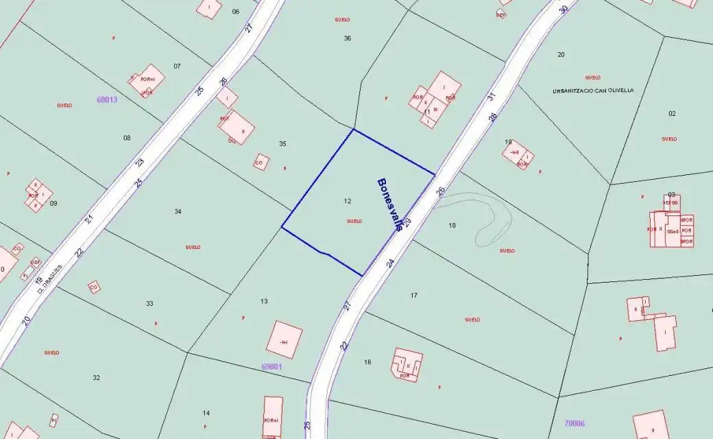 Terreno residencial en venta en Vallirana