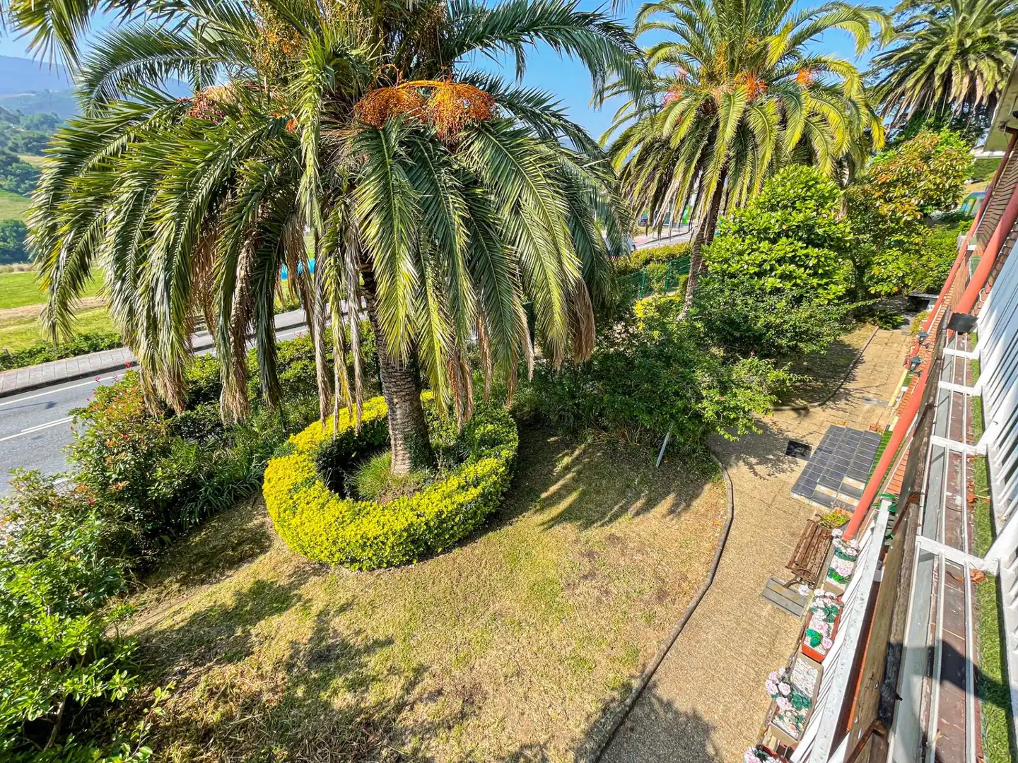Garden of Houses for sale in Abanto y Ciérvana-Abanto Zierbena  with Heating, Private garden and Storage room