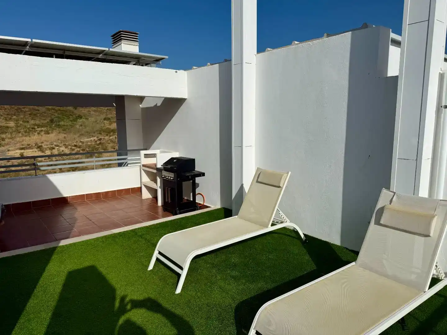 Terrassa de Pis en venda en Mijas amb Aire condicionat, Piscina i Balcó