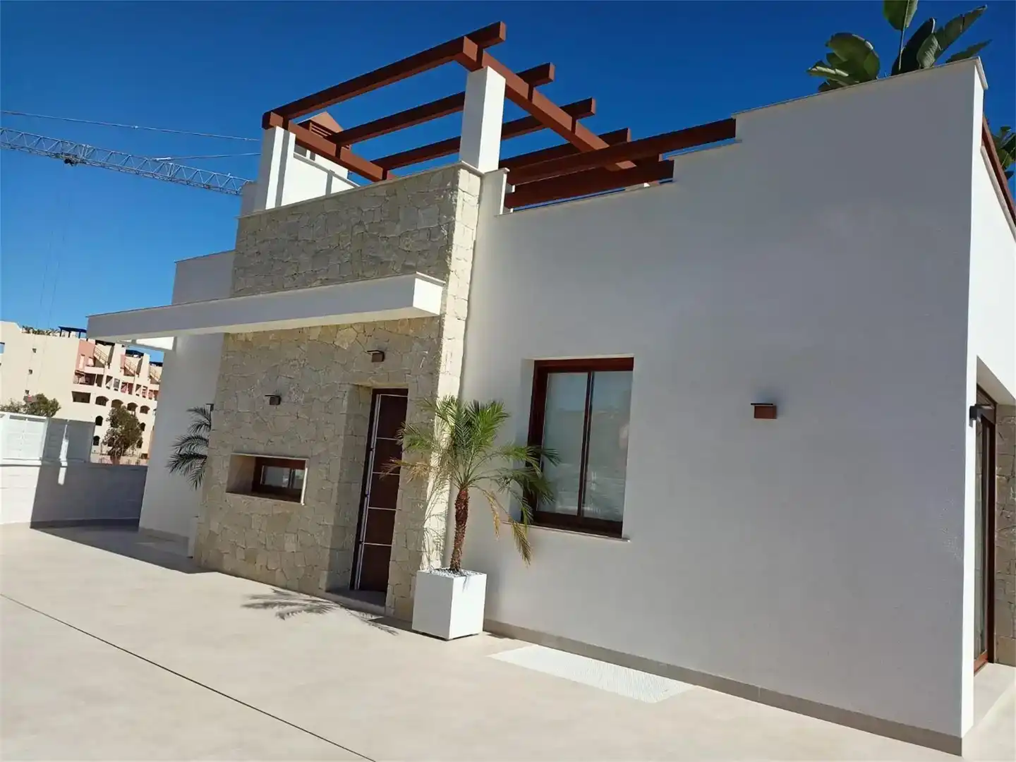 Exterior view of Houses for sale in Vera  with Swimming Pool