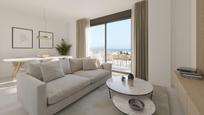 Sala d'estar de Apartament en venda en Estepona amb Aire condicionat, Calefacció i Jardí privat