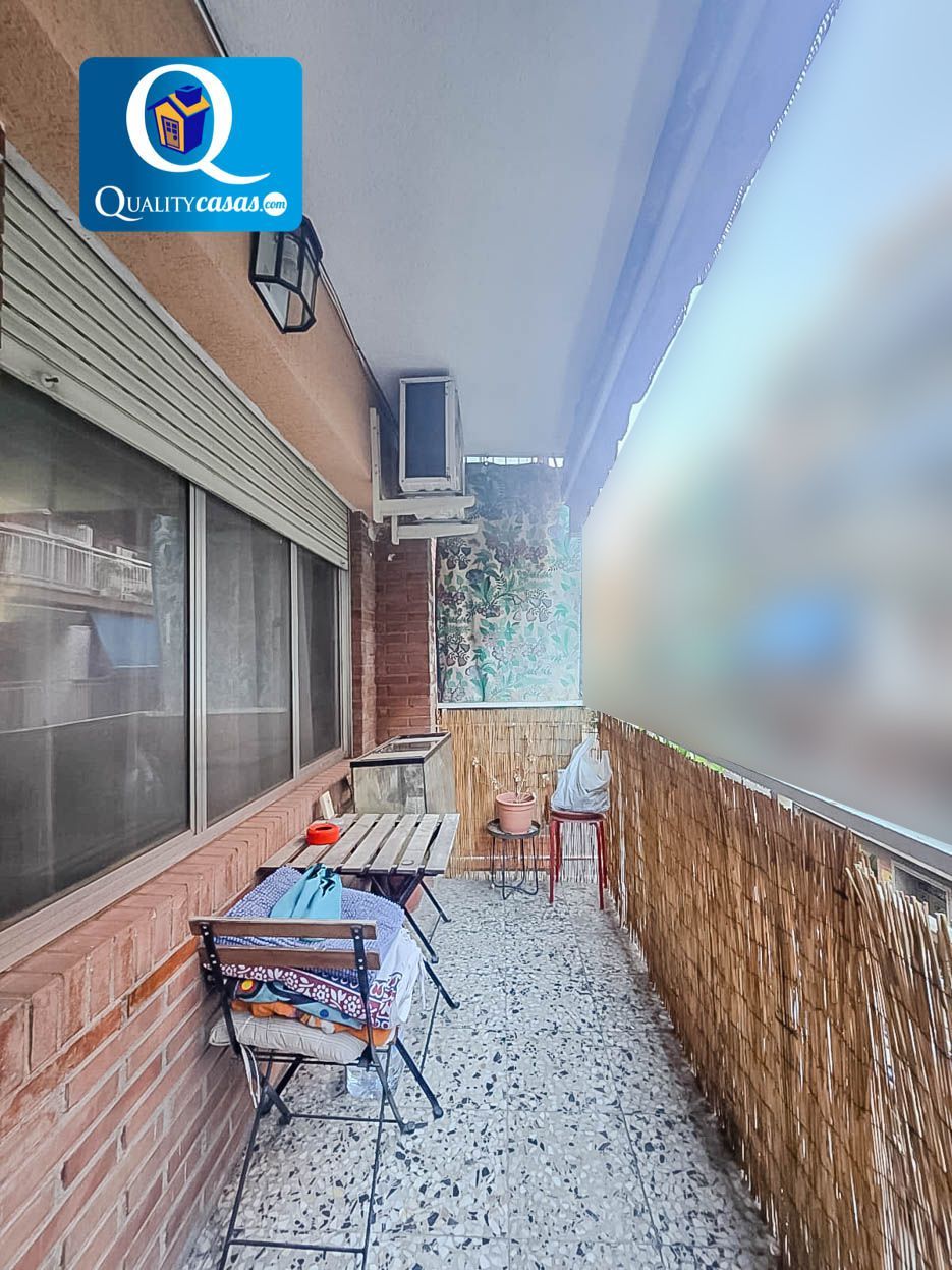 Balcony of Flat for sale in Alicante / Alacant  with Air Conditioner and Terrace