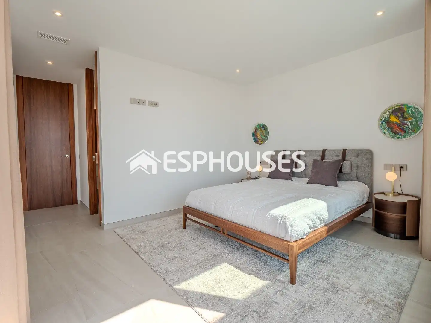 Bedroom of Houses for sale in Finestrat  with Air Conditioner, Terrace and Swimming Pool