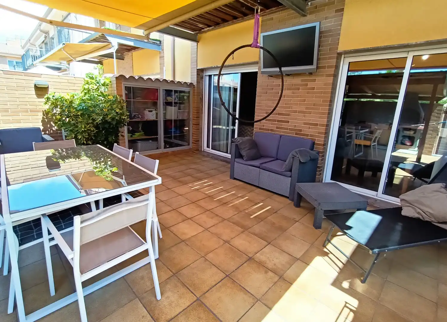 Terrassa de Casa adosada en venda en Cambrils amb Aire condicionat, Calefacció i Jardí privat