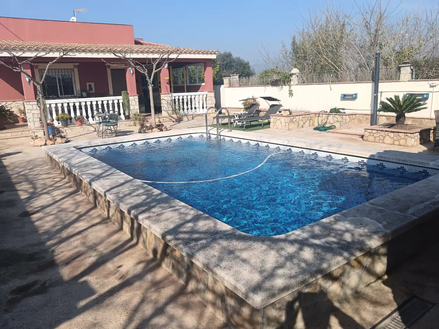 Swimming pool of Houses for sale in Castellón de la Plana / Castelló de la Plana  with Air Conditioner, Heating and Private garden
