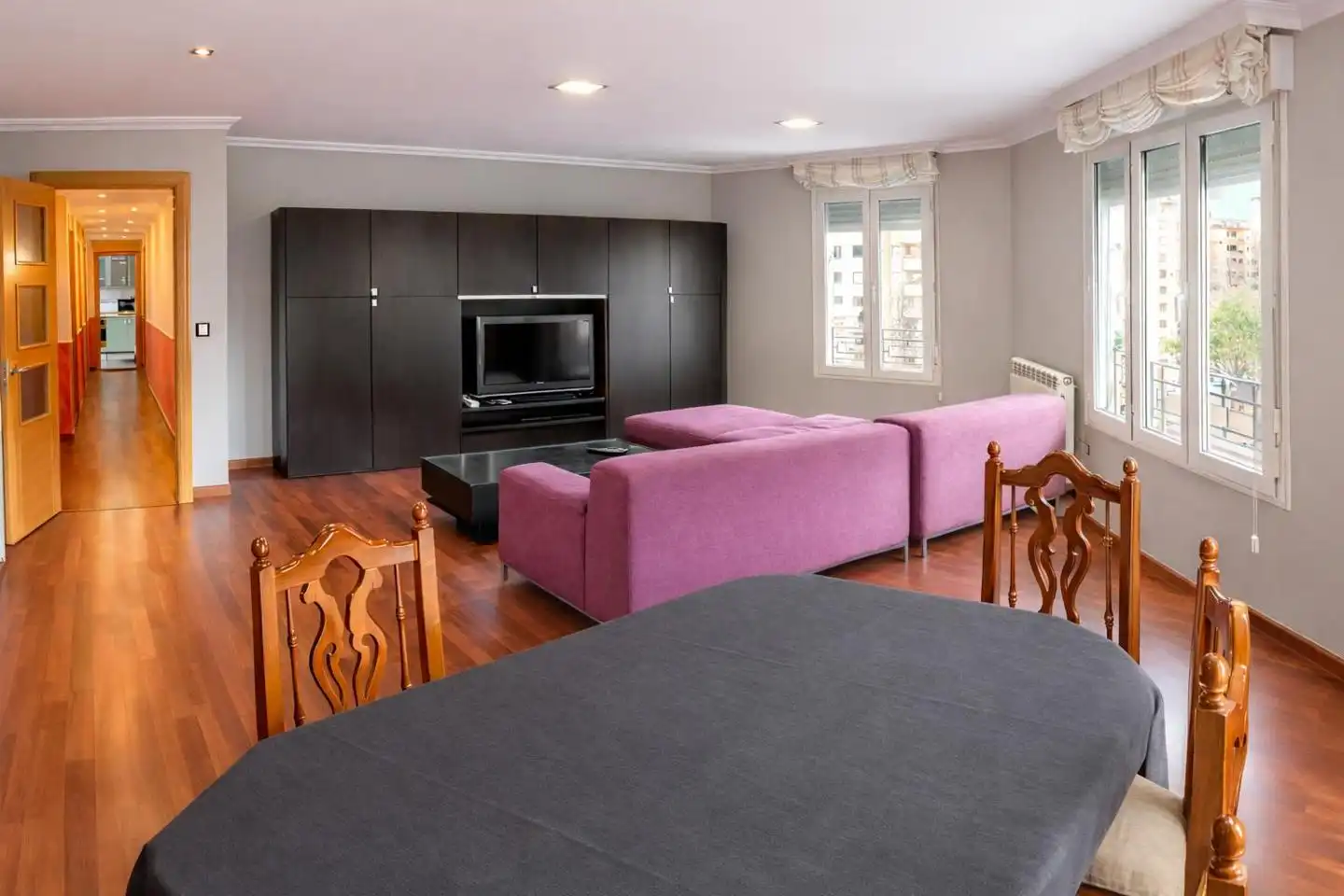 Wohnzimmer von Wohnung zum Verkauf in Calatayud mit Heizung und Terrasse