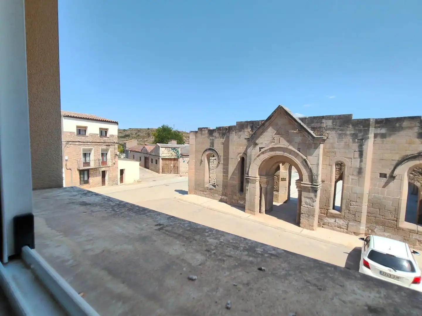 Vista exterior de Casa adosada en venda en Torrebesses amb Aire condicionat