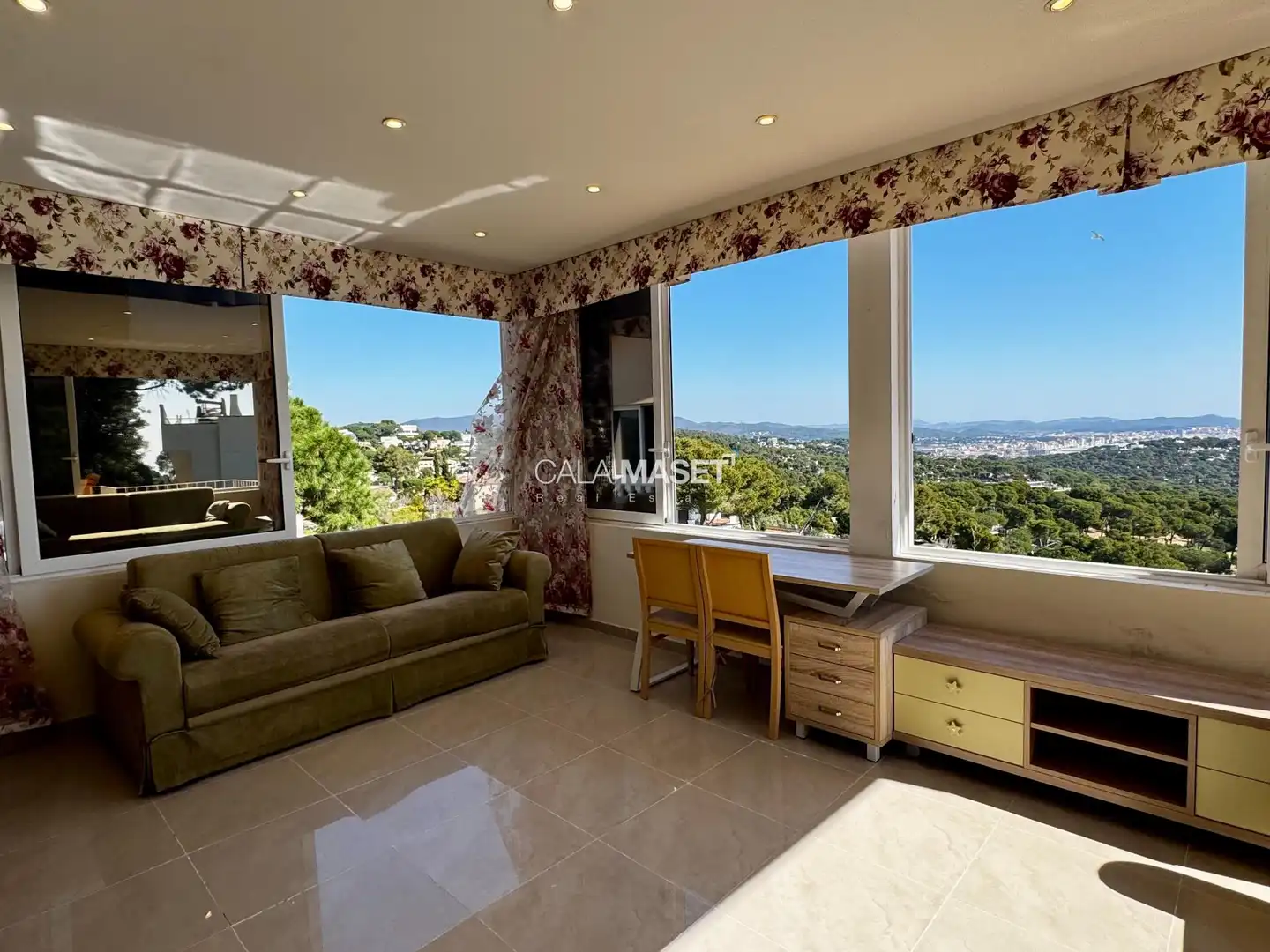 Wohnzimmer von Haus oder Chalet zum Verkauf in Calonge i Sant Antoni mit Heizung, Privatgarten und Terrasse