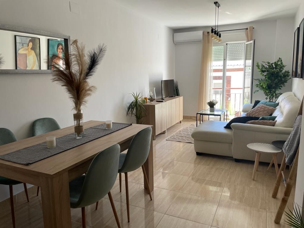 Living room of Flat to rent in Aljaraque  with Air Conditioner and Furnished