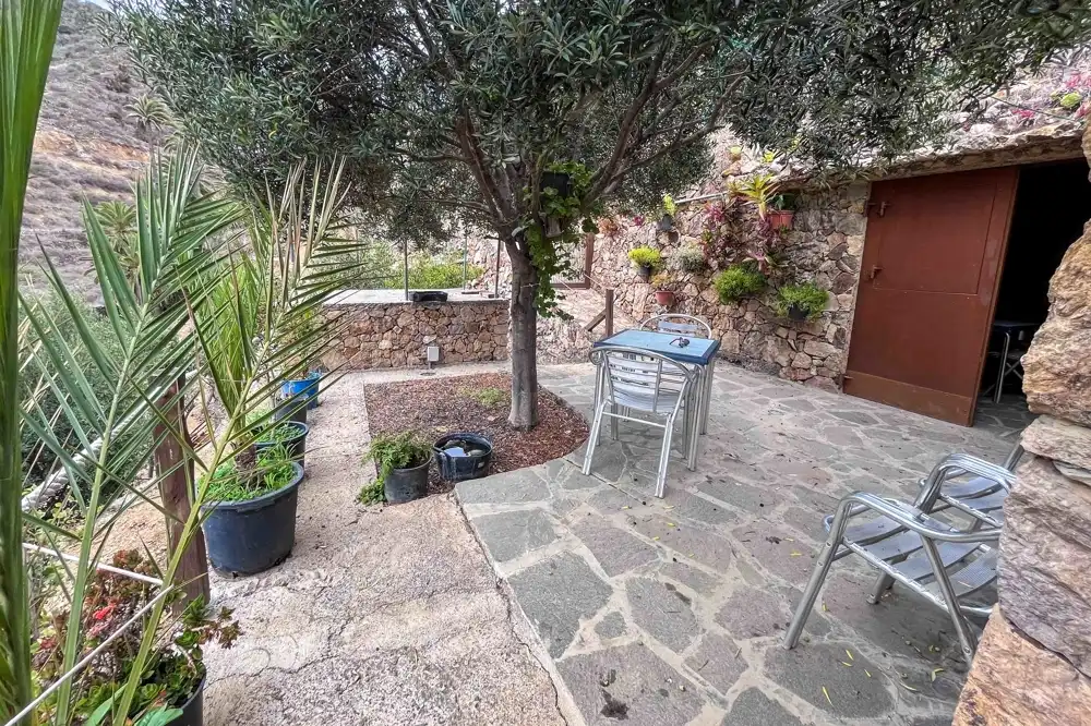 Terraza de Finca rústica en venta en Vallehermoso con Amueblado