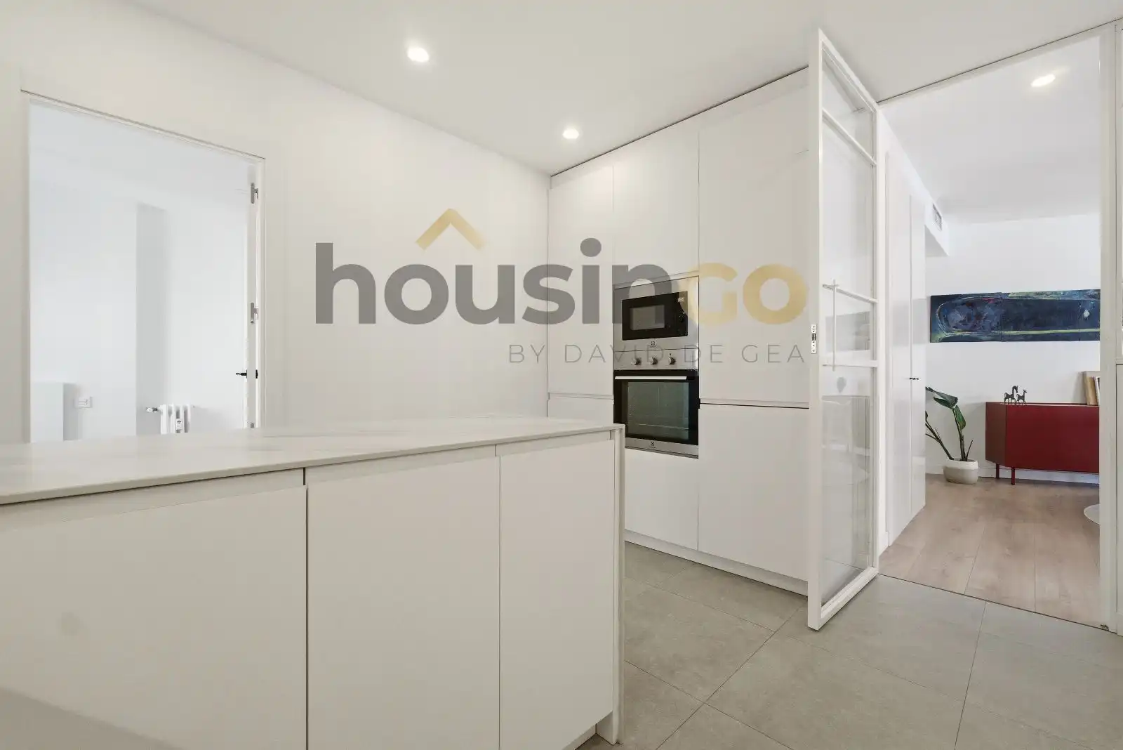 Cocina de Piso de alquiler en Madrid con Aire acondicionado, Calefacción y Parquet