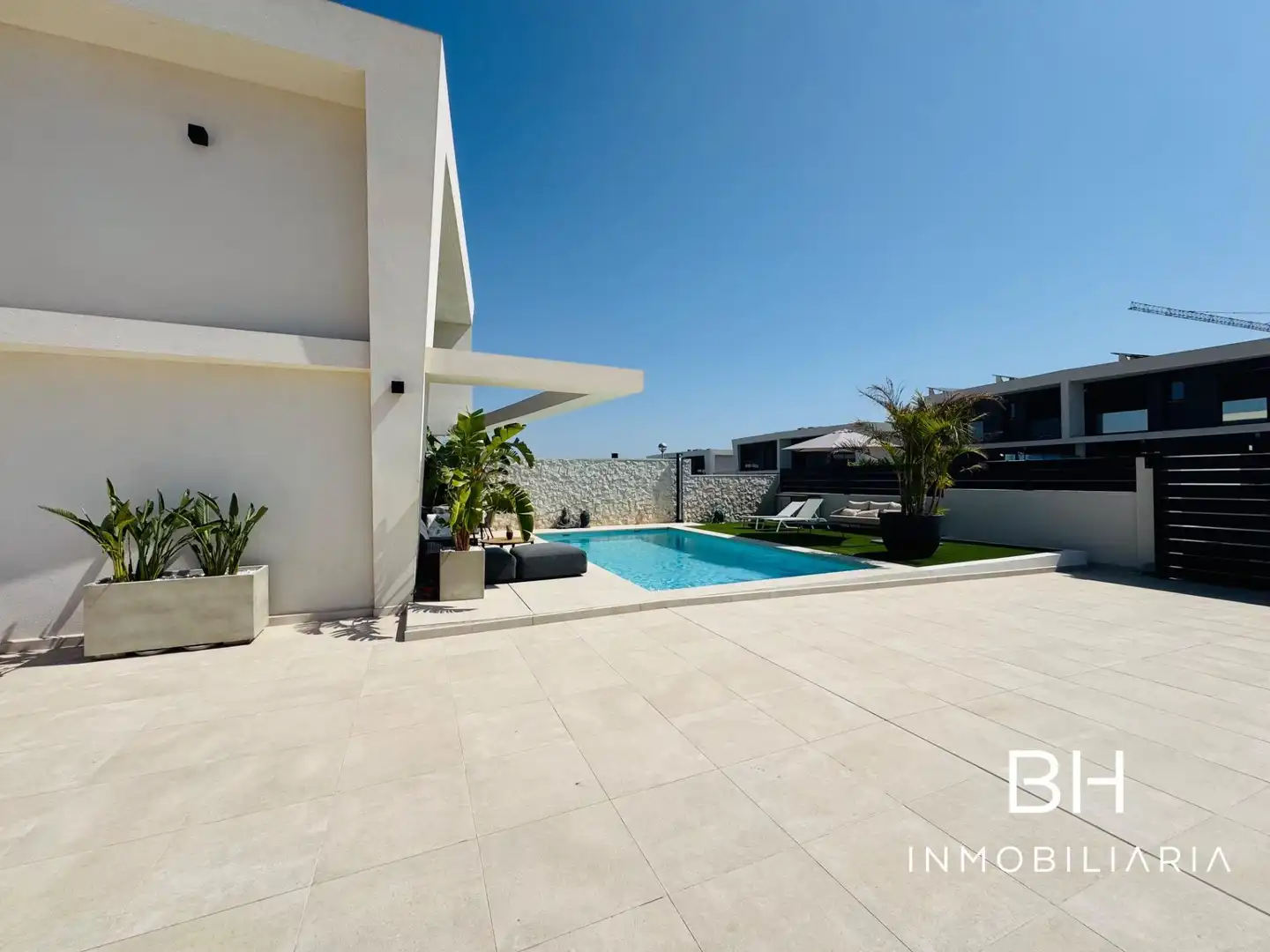 Terrace of Houses for rent in Santa Pola  with Air Conditioner, Heating and Private garden