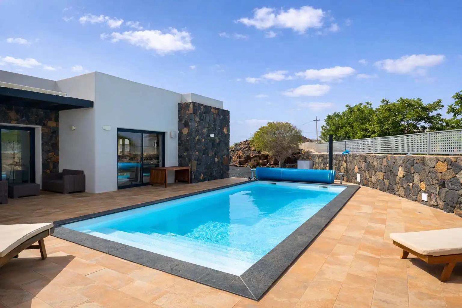Piscina de Casa o chalet en venta en La Oliva con Jardín privado, Terraza y Trastero
