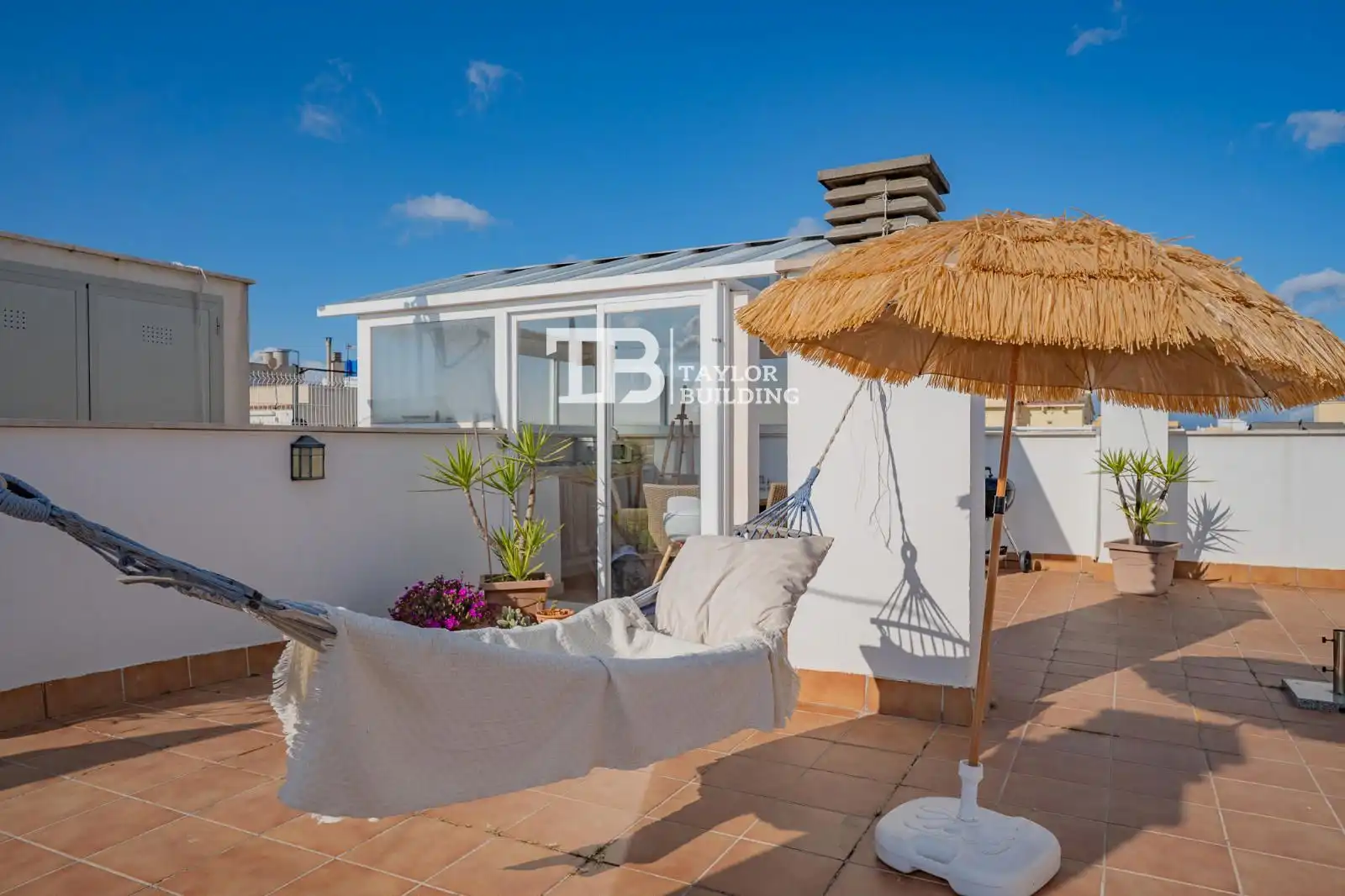 Exterior view of Attic for sale in  Palma de Mallorca  with Air Conditioner, Heating and Terrace