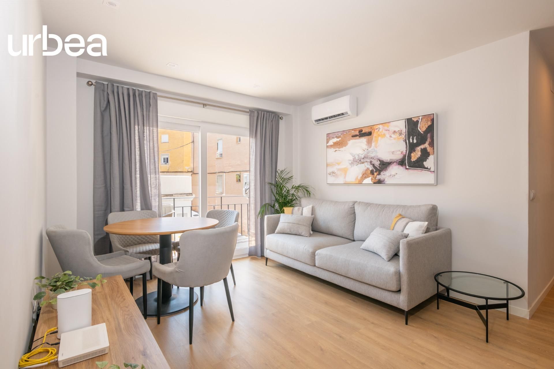 Living room of Flat for sale in Málaga Capital  with Air Conditioner and Terrace
