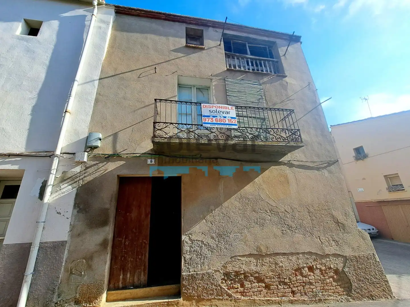 Vista exterior de Casa o xalet en venda en Corbins amb Jardí privat