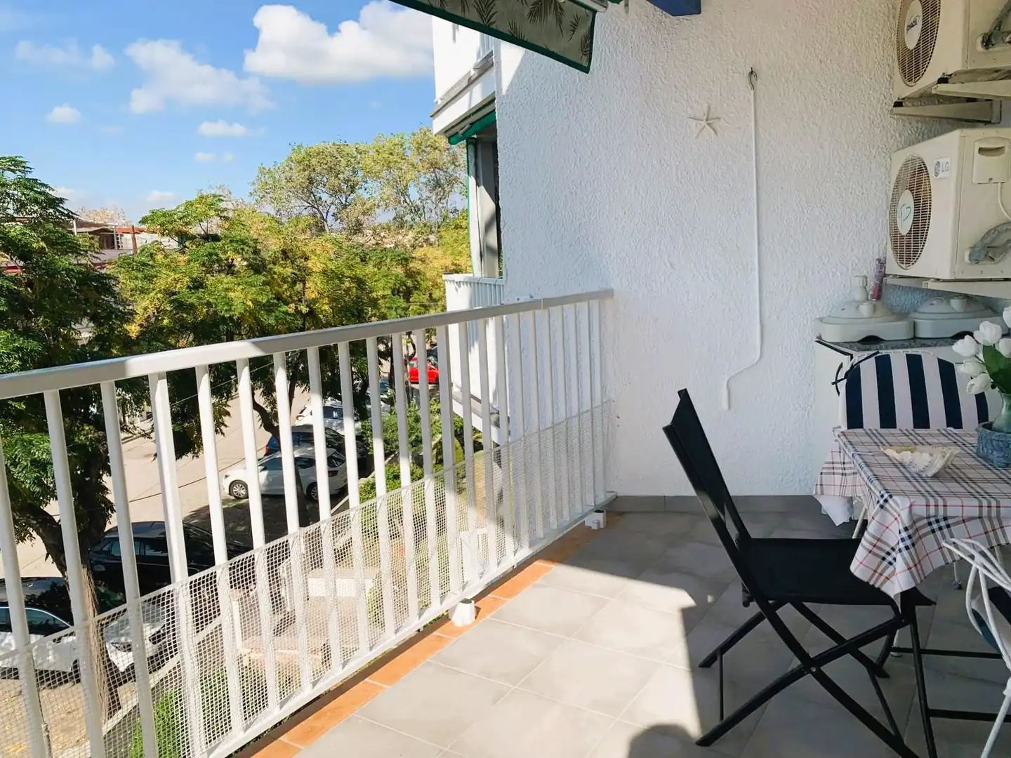 Balcony of Flat for sale in Prat de Vilanova