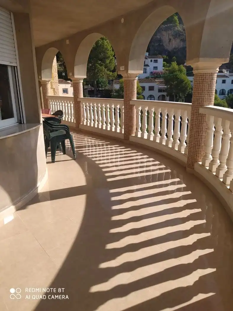 Terraza de Casa o chalet en venta en El Real de Gandia con Aire acondicionado, Trastero y Piscina