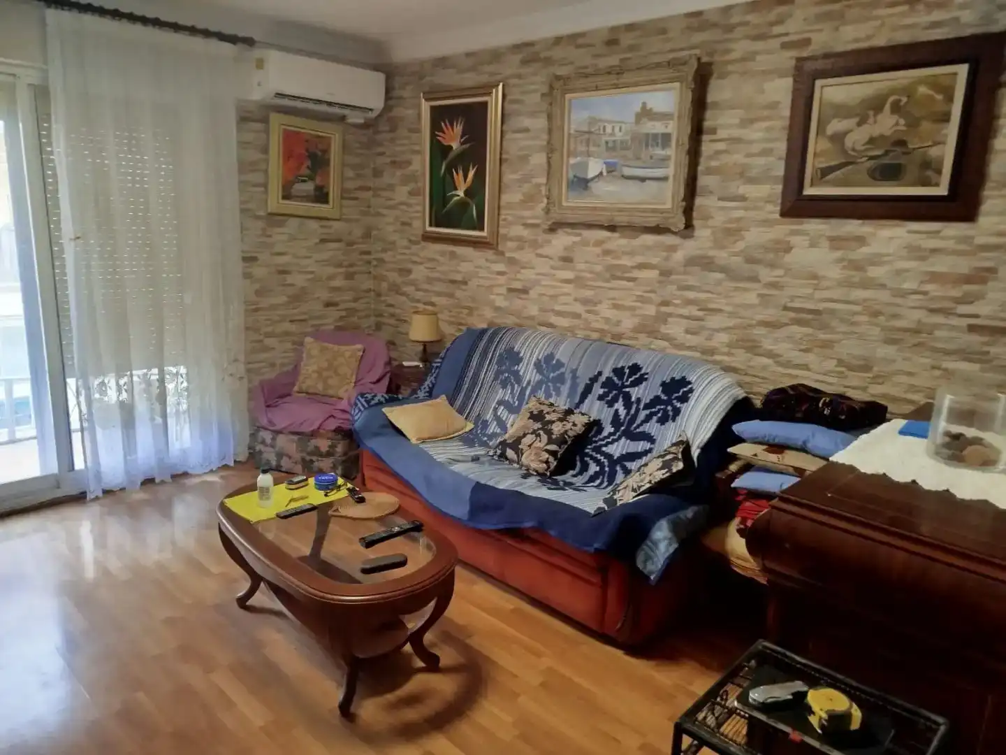 Sala d'estar de Pis en venda en  Palma de Mallorca amb Balcó