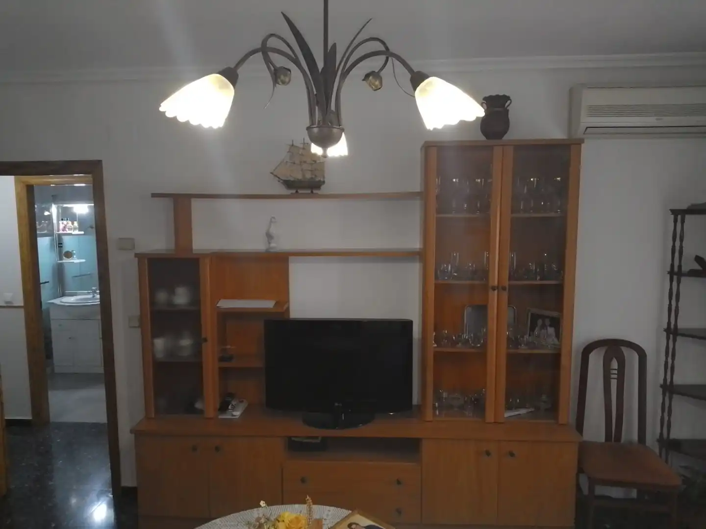 Sala d'estar de Pis en venda en Albacete amb Aire condicionat, Calefacció i Moblat