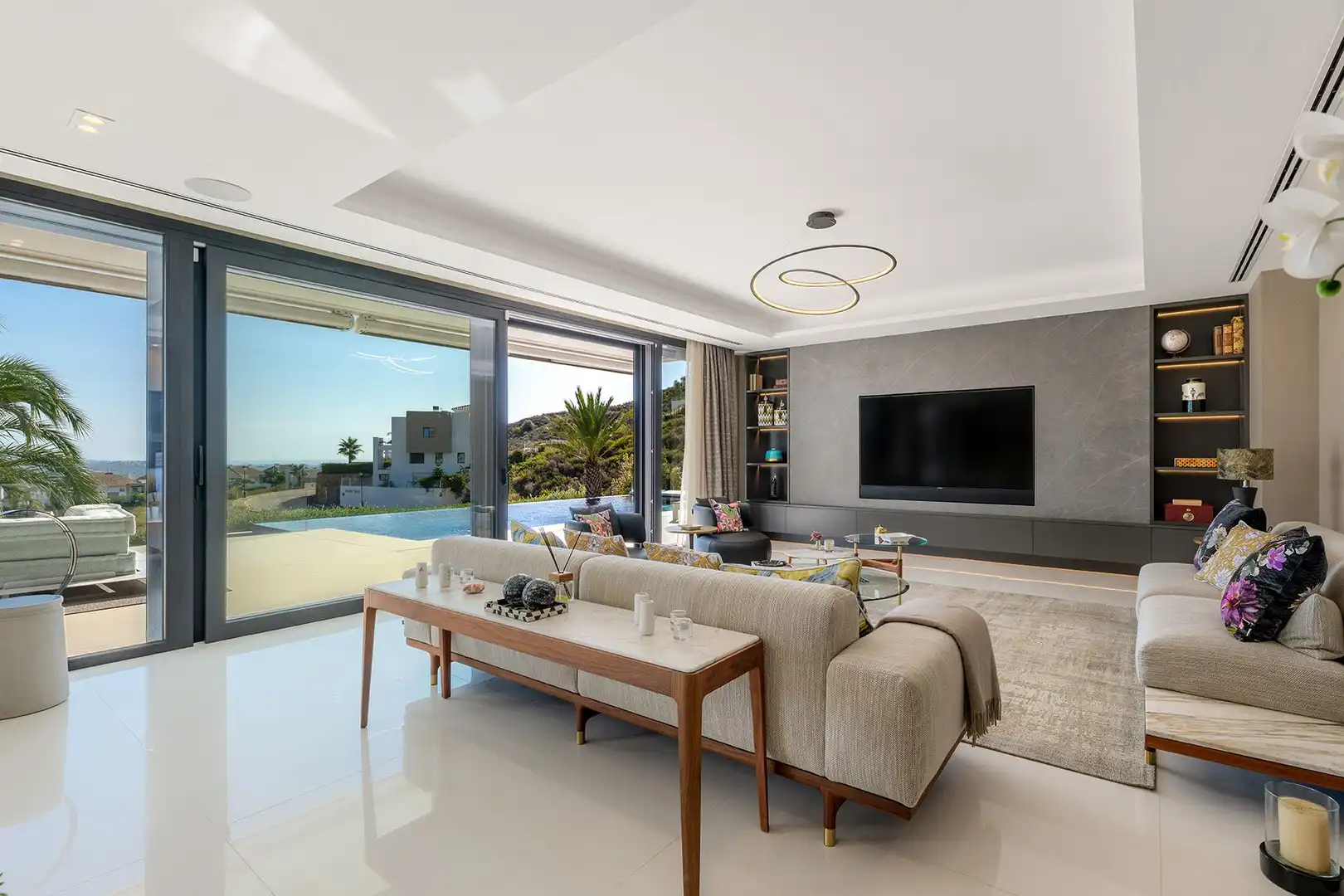 Sala d'estar de Casa o xalet en venda en La Cala Golf - Lagar Martell