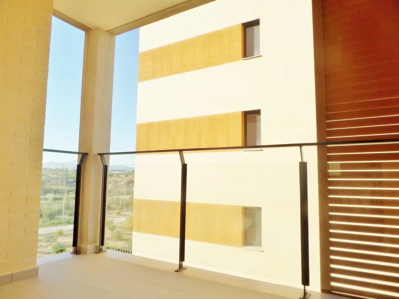 Balcony of Flat for rent in El Campello  with Air Conditioner, Private garden and Terrace