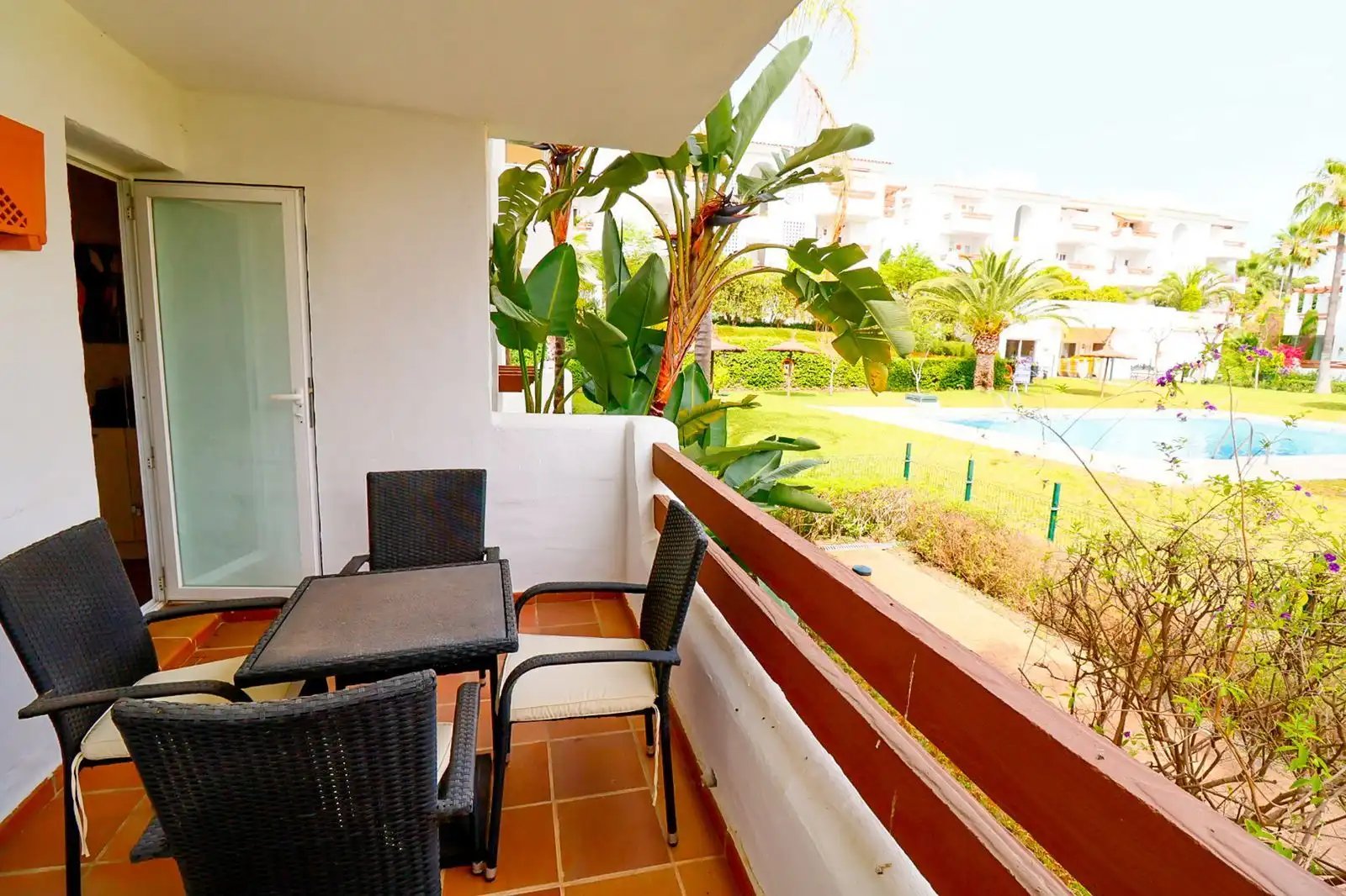 Jardí de Apartament en venda en Estepona amb Aire condicionat, Terrassa i Traster