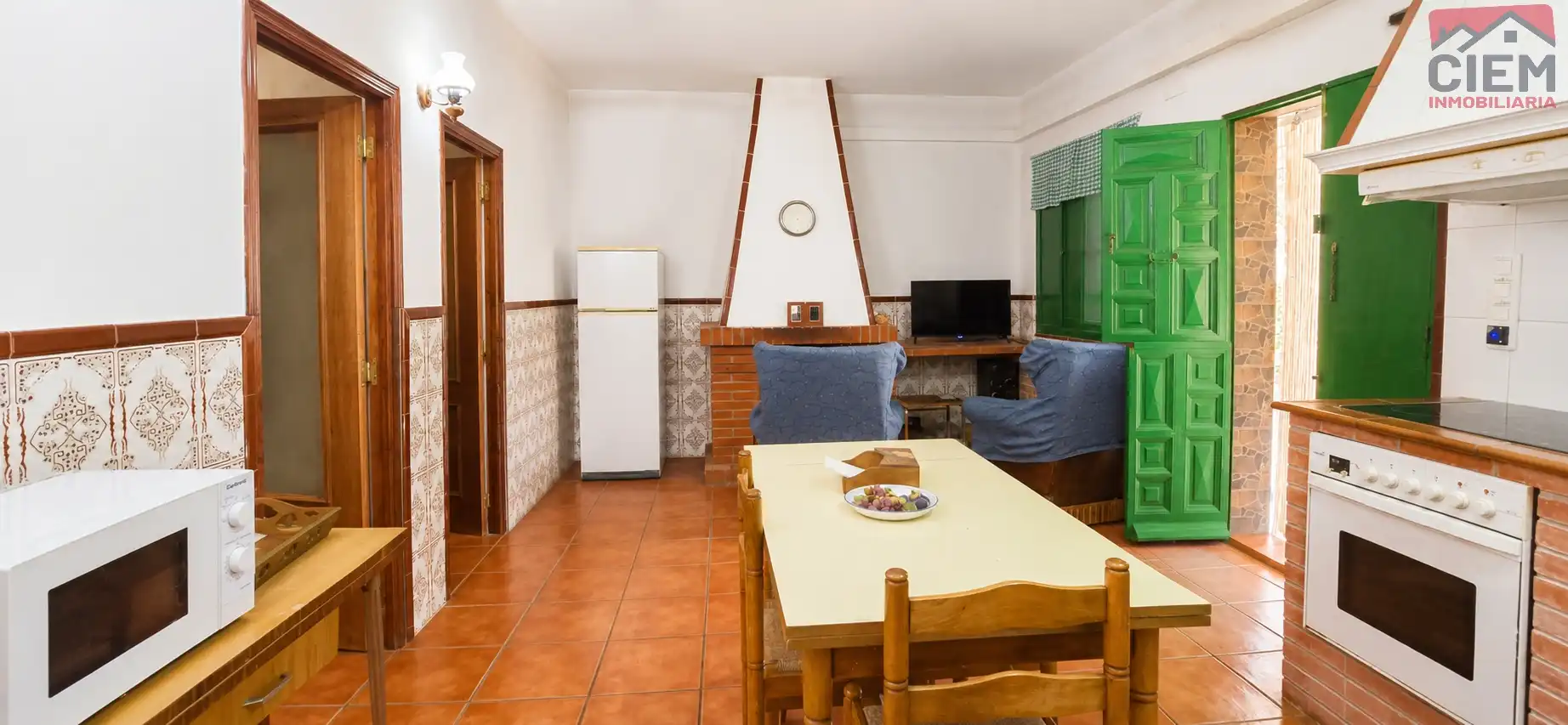 Sala de estar de Casa o chalet en venta en Miajadas con Aire acondicionado, Amueblado y Horno