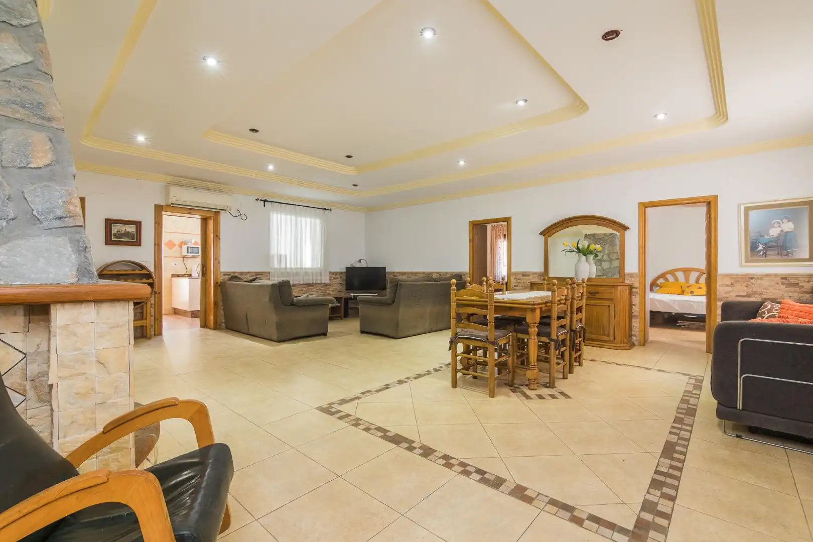Sala de estar de Casa o chalet en venta en Redován con Jardín privado, Terraza y Piscina