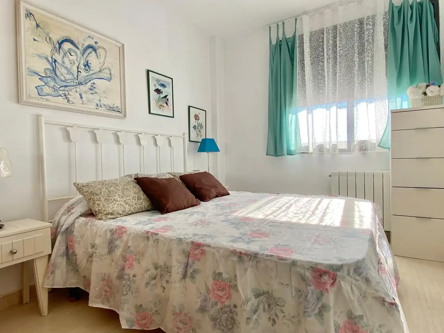 Schlafzimmer von Einfamilien-Reihenhaus zum Verkauf in El Vendrell mit Klimaanlage, Heizung und Terrasse