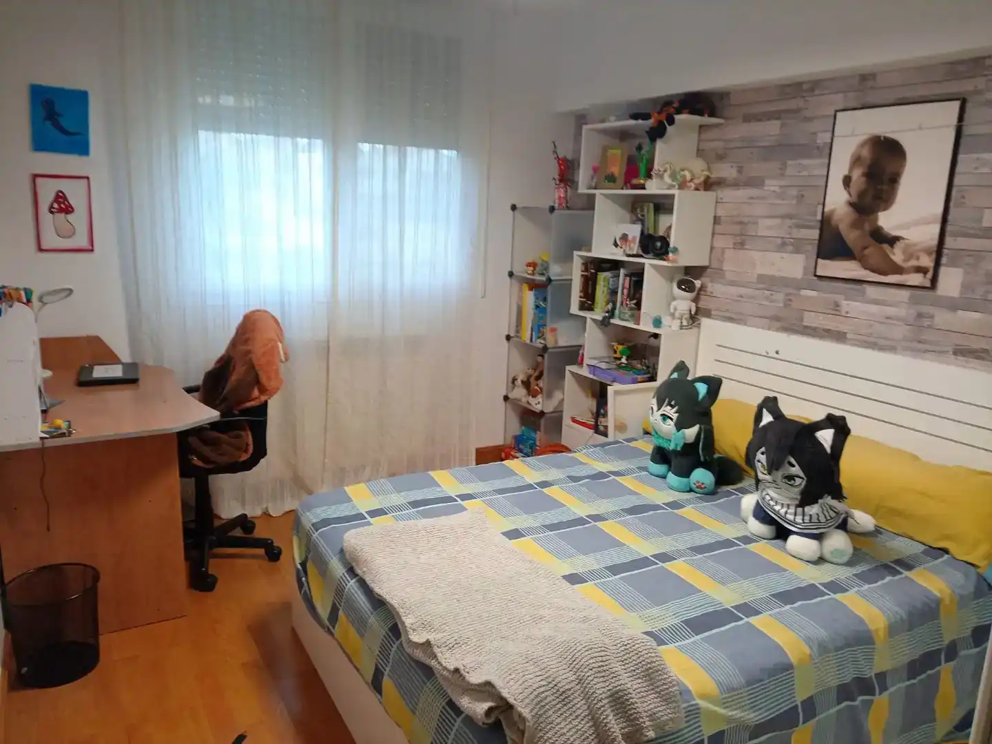 Habitación de Casa adosada en venta en Fitero con Aire acondicionado, Jardín privado y Parquet