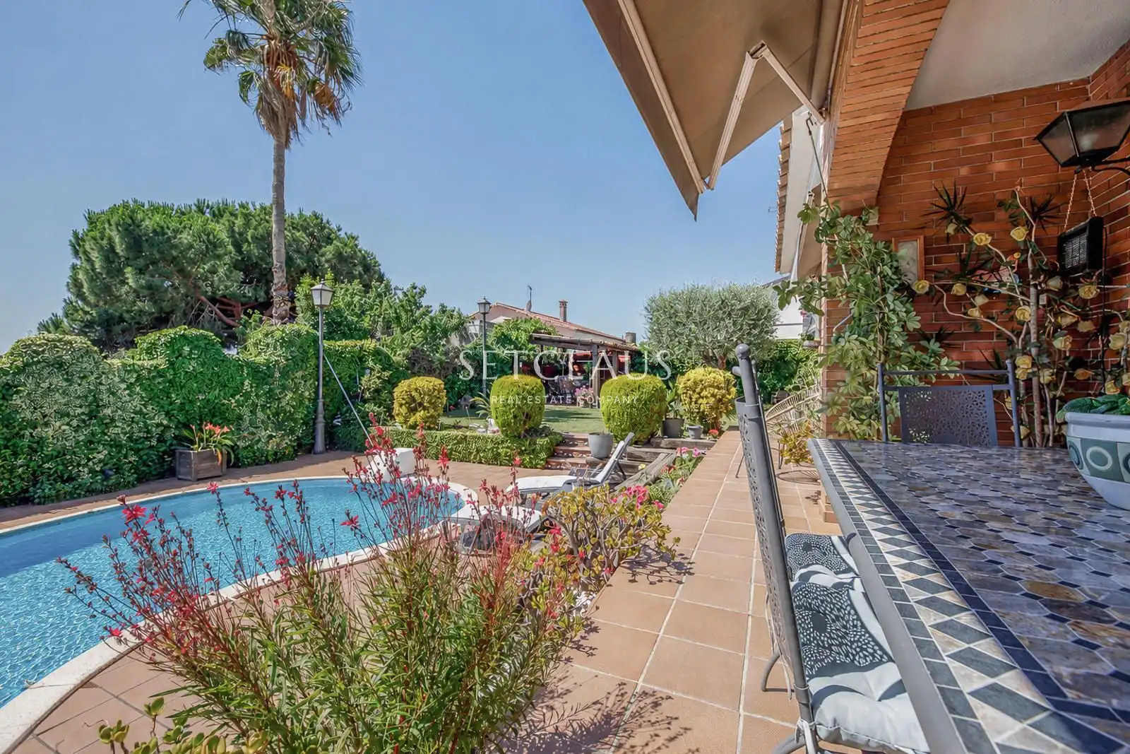Jardí de Casa o xalet en venda en Premià de Dalt amb Calefacció, Jardí privat i Terrassa
