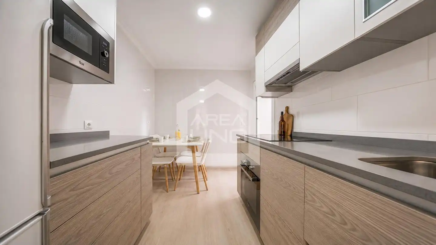 Küche von Wohnung zum Verkauf in Alcorcón mit Klimaanlage, Heizung und Terrasse