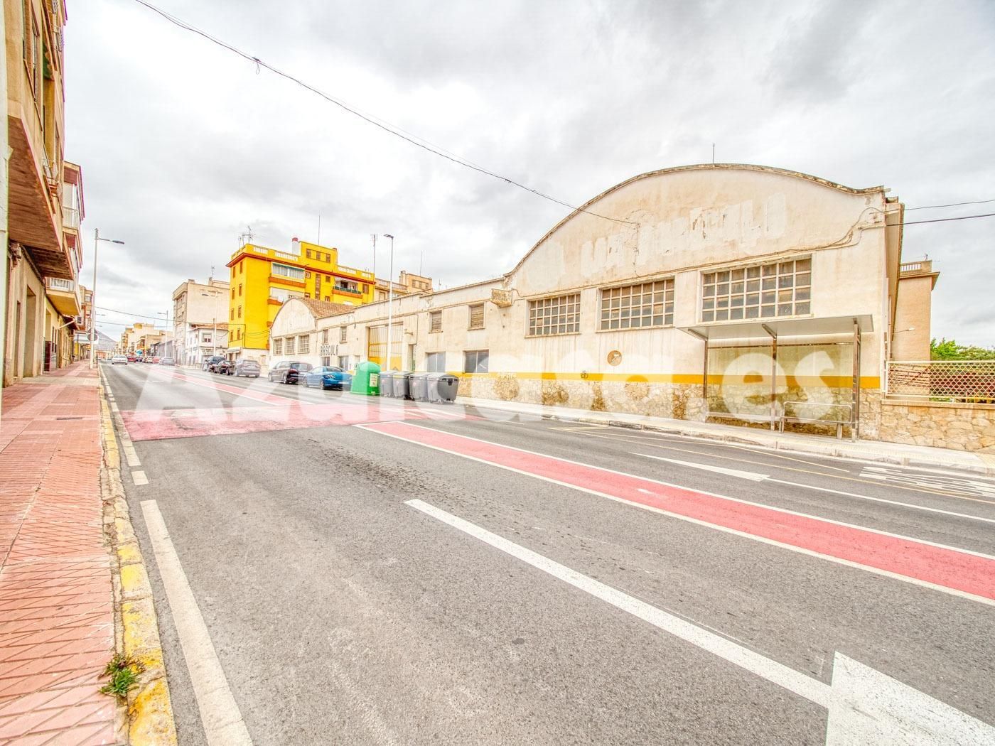 Exterior view of Industrial buildings for sale in Novelda