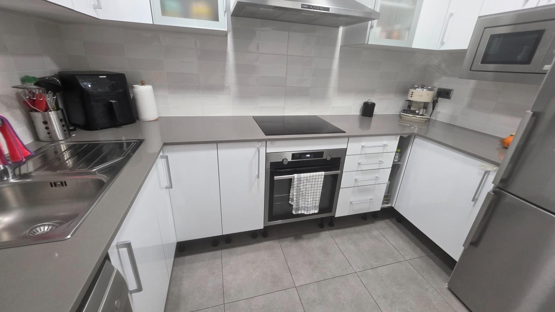 Cuina de Pis en venda en  Barcelona Capital amb Parquet