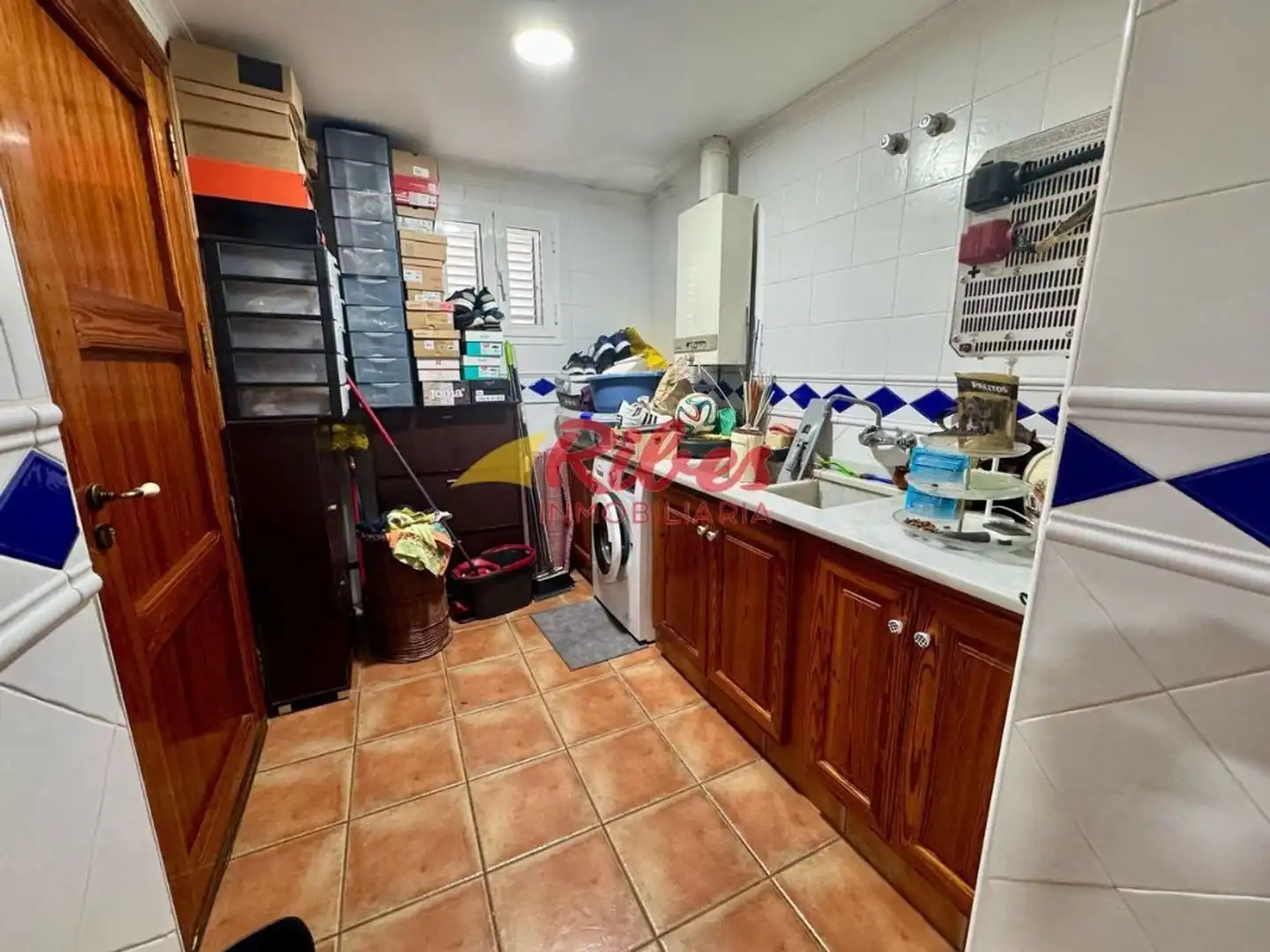 Cuina de Casa o xalet en venda en Cullera amb Aire condicionat, Jardí privat i Terrassa